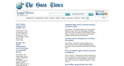 Desktop Screenshot of law.gaeatimes.com