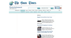 Desktop Screenshot of entertainment.gaeatimes.com