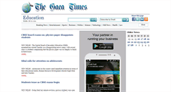 Desktop Screenshot of education.gaeatimes.com