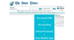 Desktop Screenshot of news.gaeatimes.com
