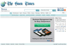 Tablet Screenshot of news.gaeatimes.com