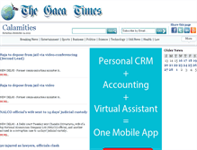 Tablet Screenshot of calamities.gaeatimes.com